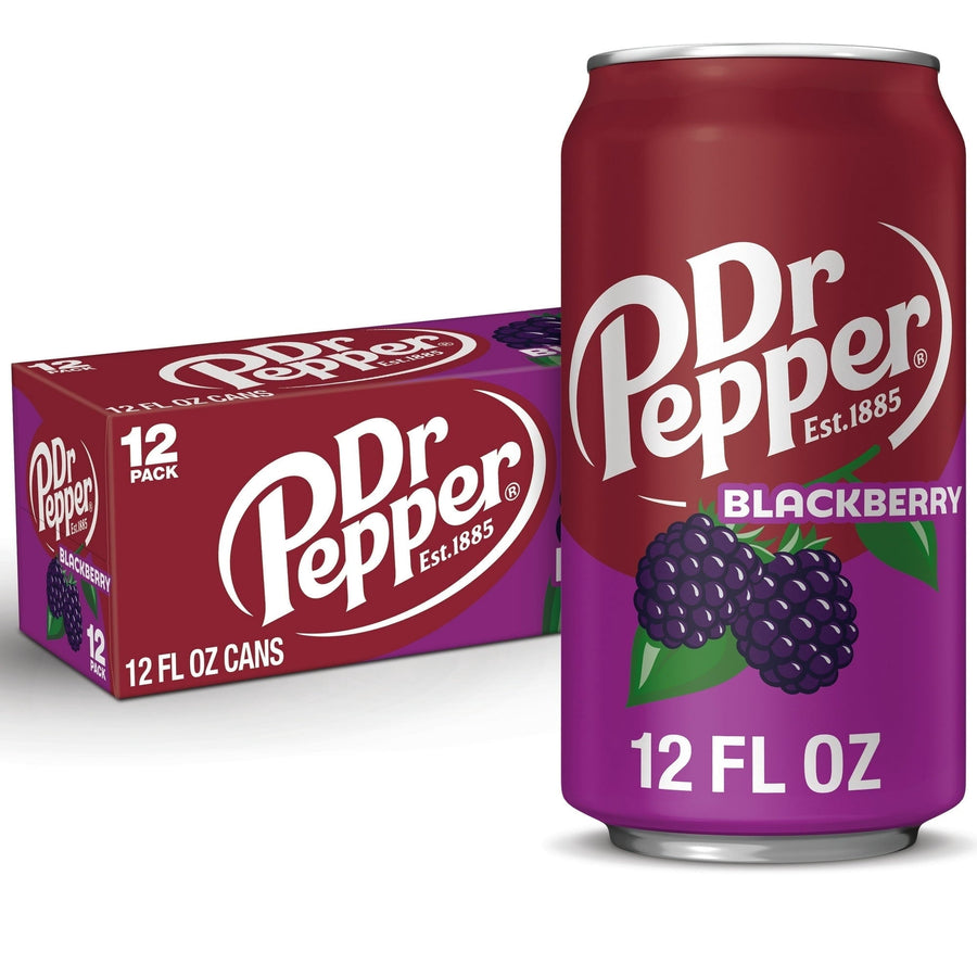 Dr Pepper Blackberry Soda - Bright Flavor